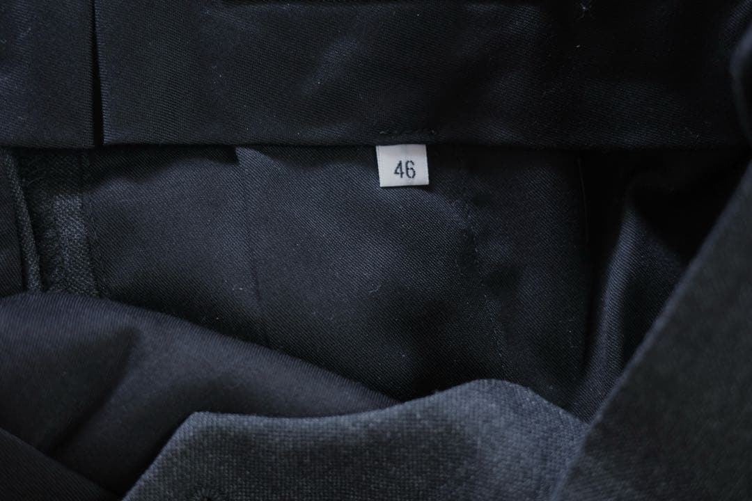 RING JACKET CANONICO PANTS 46 ウールトラウザーズ