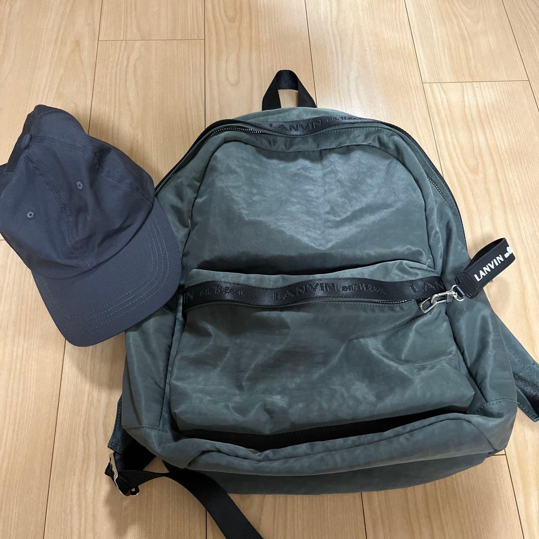 ランバンオンブルー♡リュック♡背面ファスナー