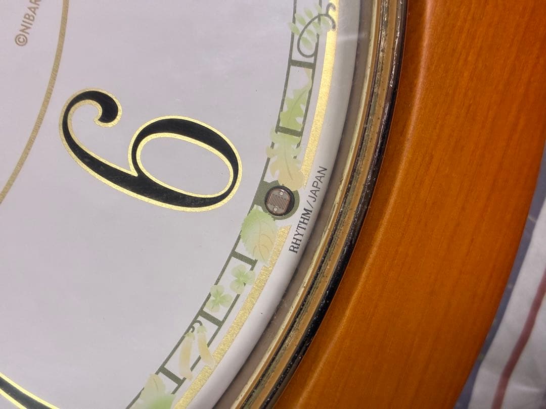 となりのトトロ 掛時計 木製