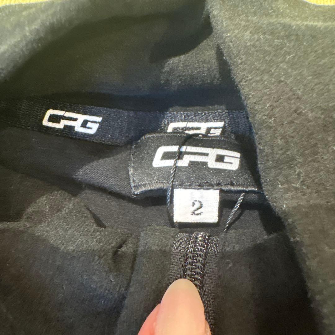 CPG ハーフジップ長袖シャツ サイズ2