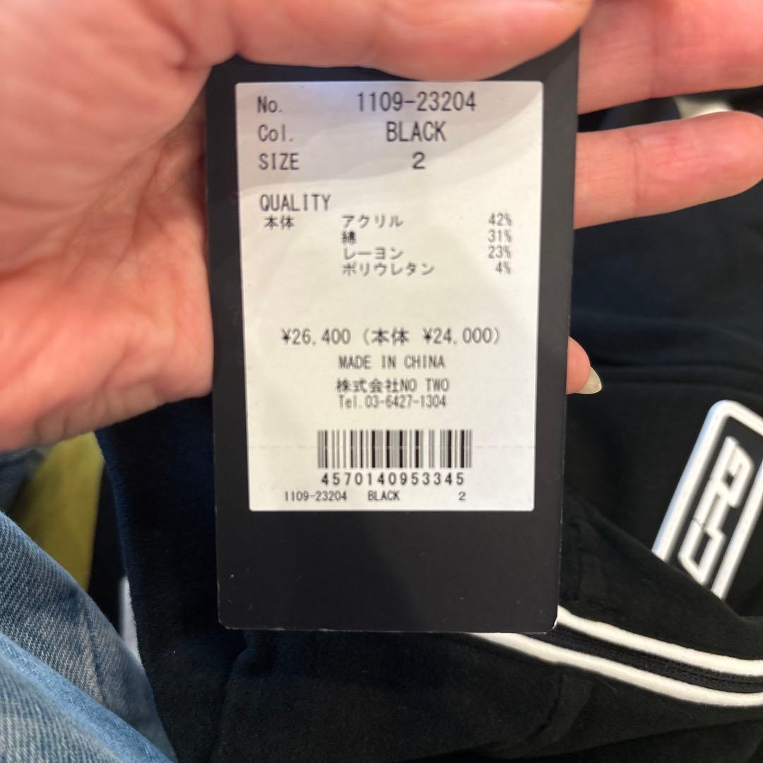 CPG ハーフジップ長袖シャツ サイズ2