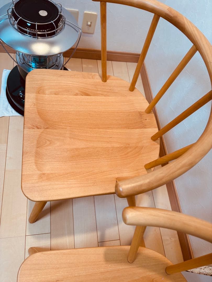 mukayukyo　 モモナチュラル　ダイニングチェア１脚　①