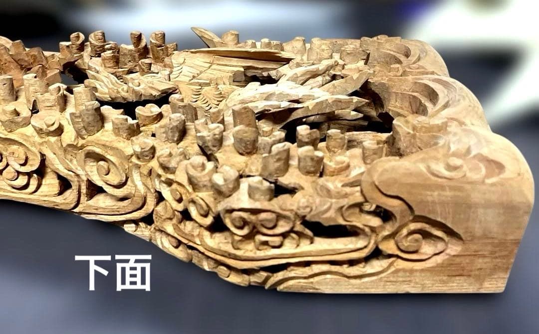 木彫欄間　鳳凰