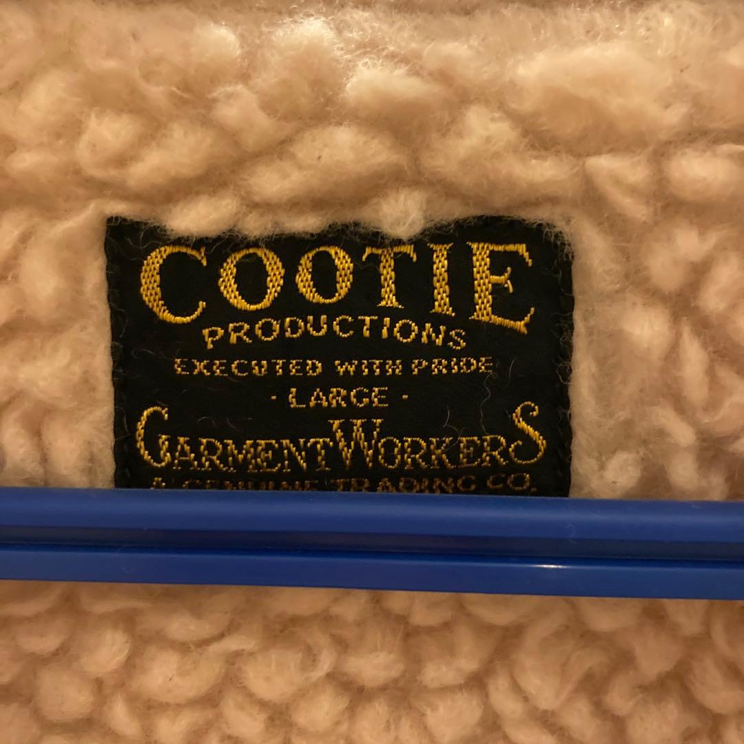 COOTIE ボアデニムジャケット サイズL 降谷建志