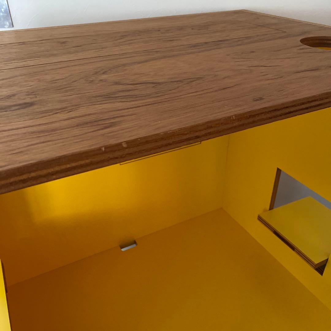 デスクのみ　コロロデスク　伊千呂　イエロー　学習机