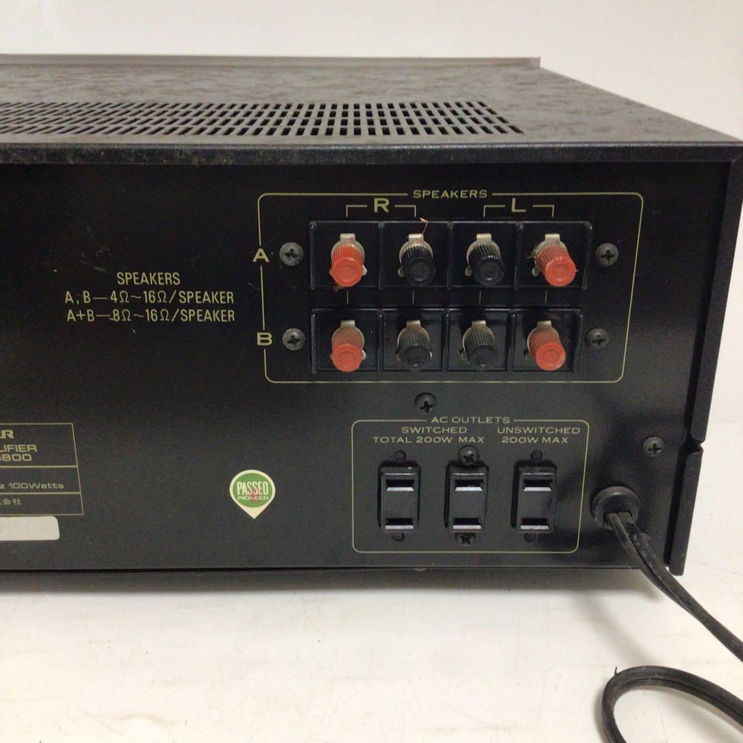 Pioneer プリメインアンプ SA-8000 シルバー