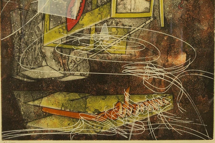 ロベルト マッタ 版画 エッチング 27/100 地獄の季節(LC997) - メルカリ