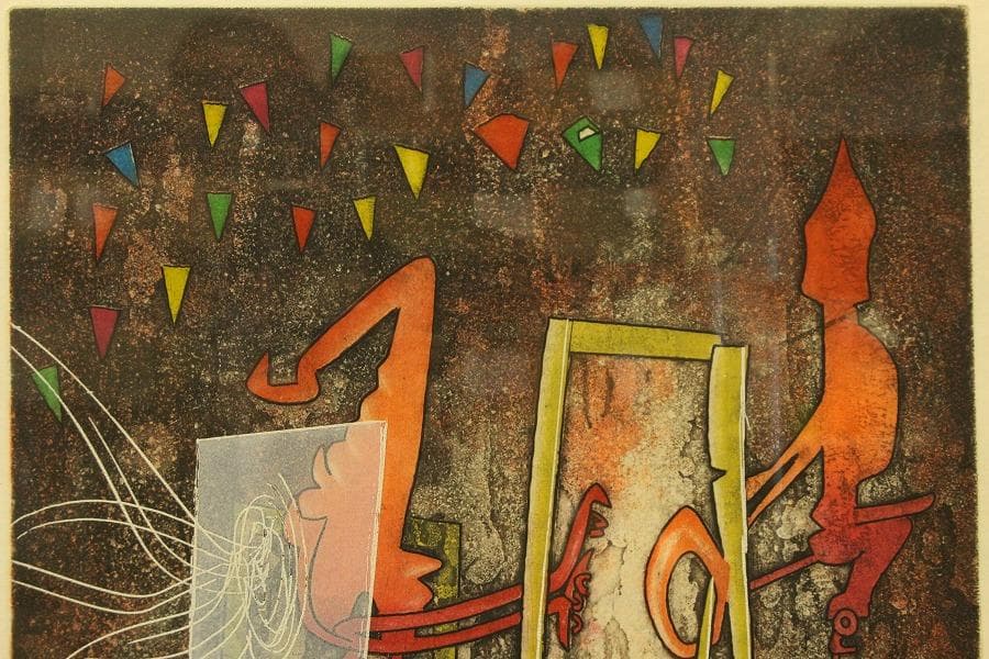 ロベルト マッタ 版画 エッチング 27/100 地獄の季節(LC997) - メルカリ