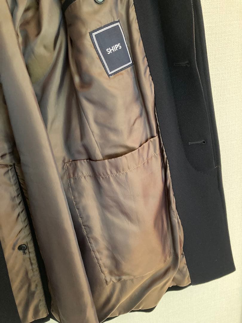 中古王　SHIPS】【Loro Piana】ステンカラーコート　XL