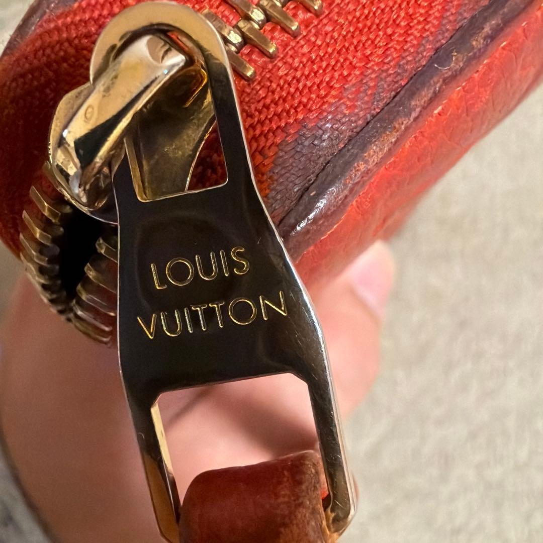 Louis Vuitton レッド 長財布