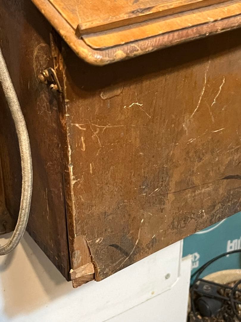 アンティーク電話機、レトロ電話機、手回し電話機、昭和初期手回し電話機、木製電話機