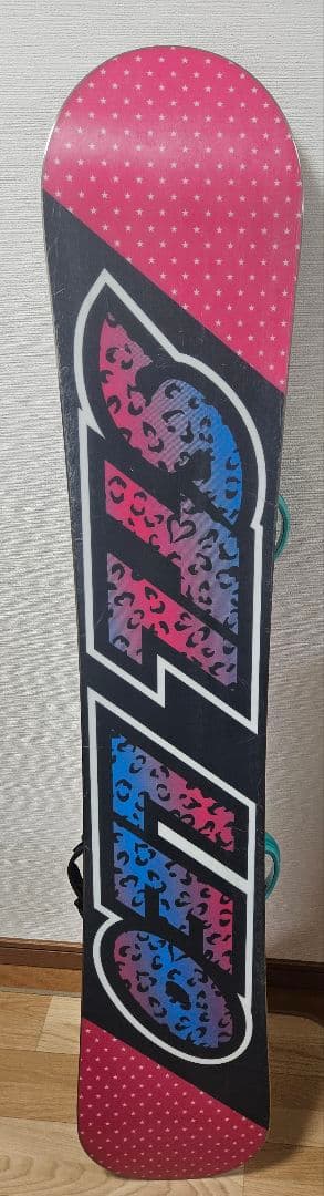 SALOMON ビンディングSサイズ STELLALEO スノボ板147cm