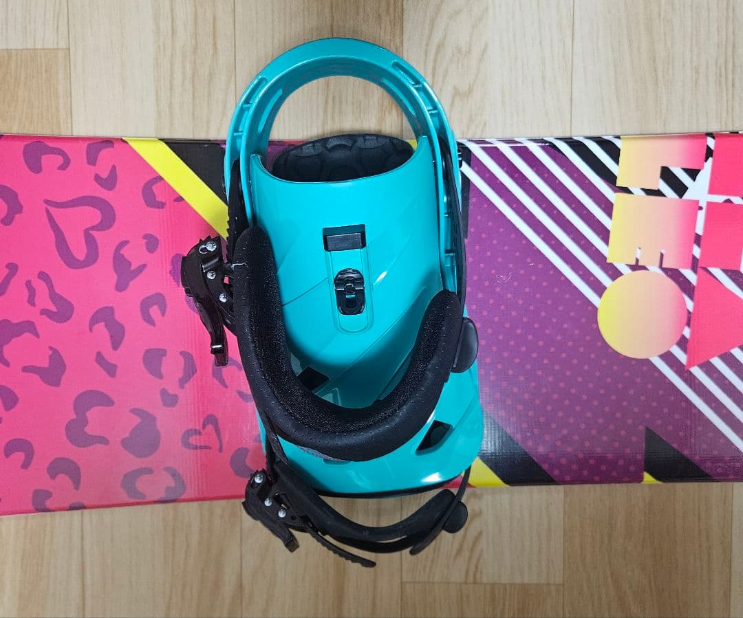 SALOMON ビンディングSサイズ STELLALEO スノボ板147cm