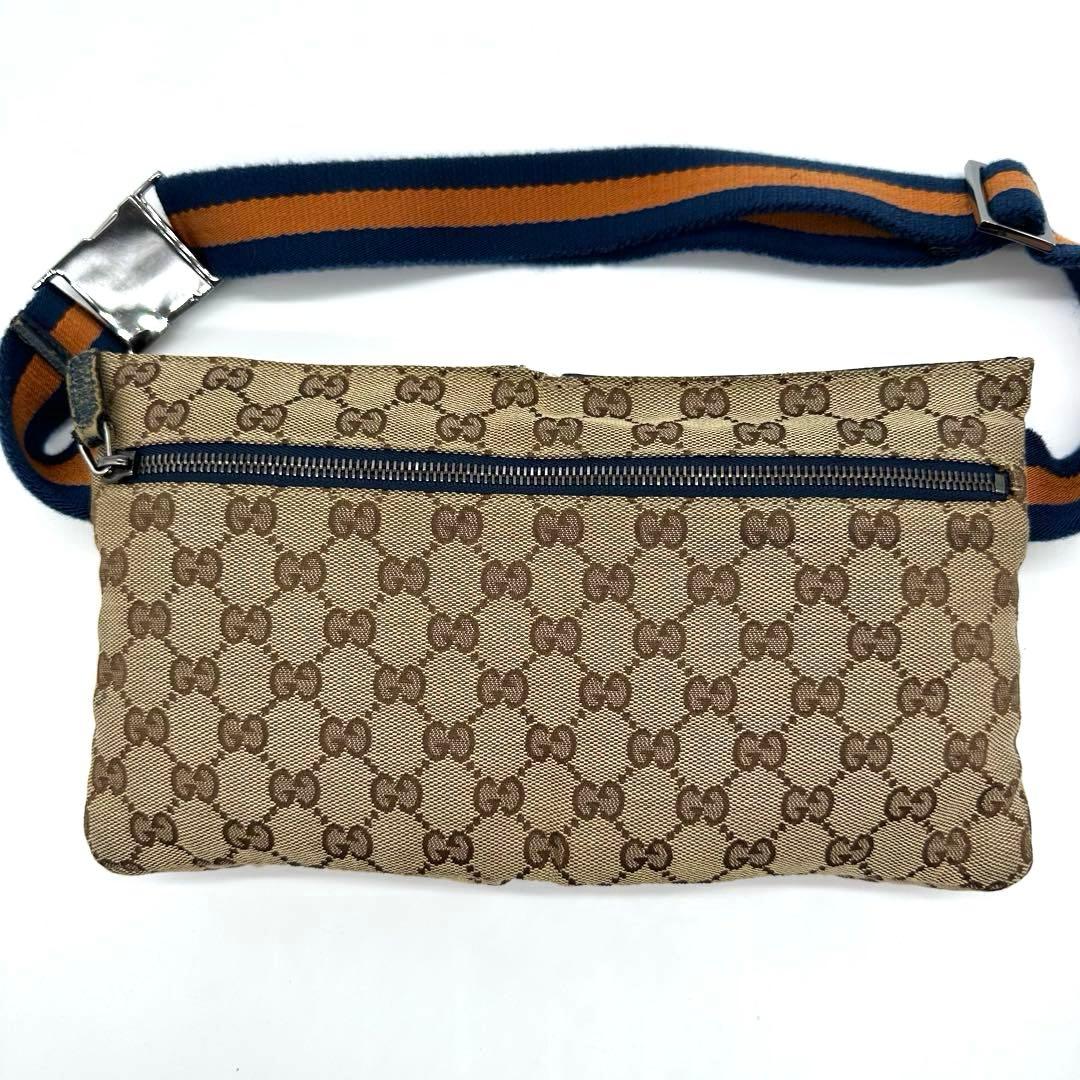 【極美品】GUCCI ボディバッグ シェリーライン GG キャンバス