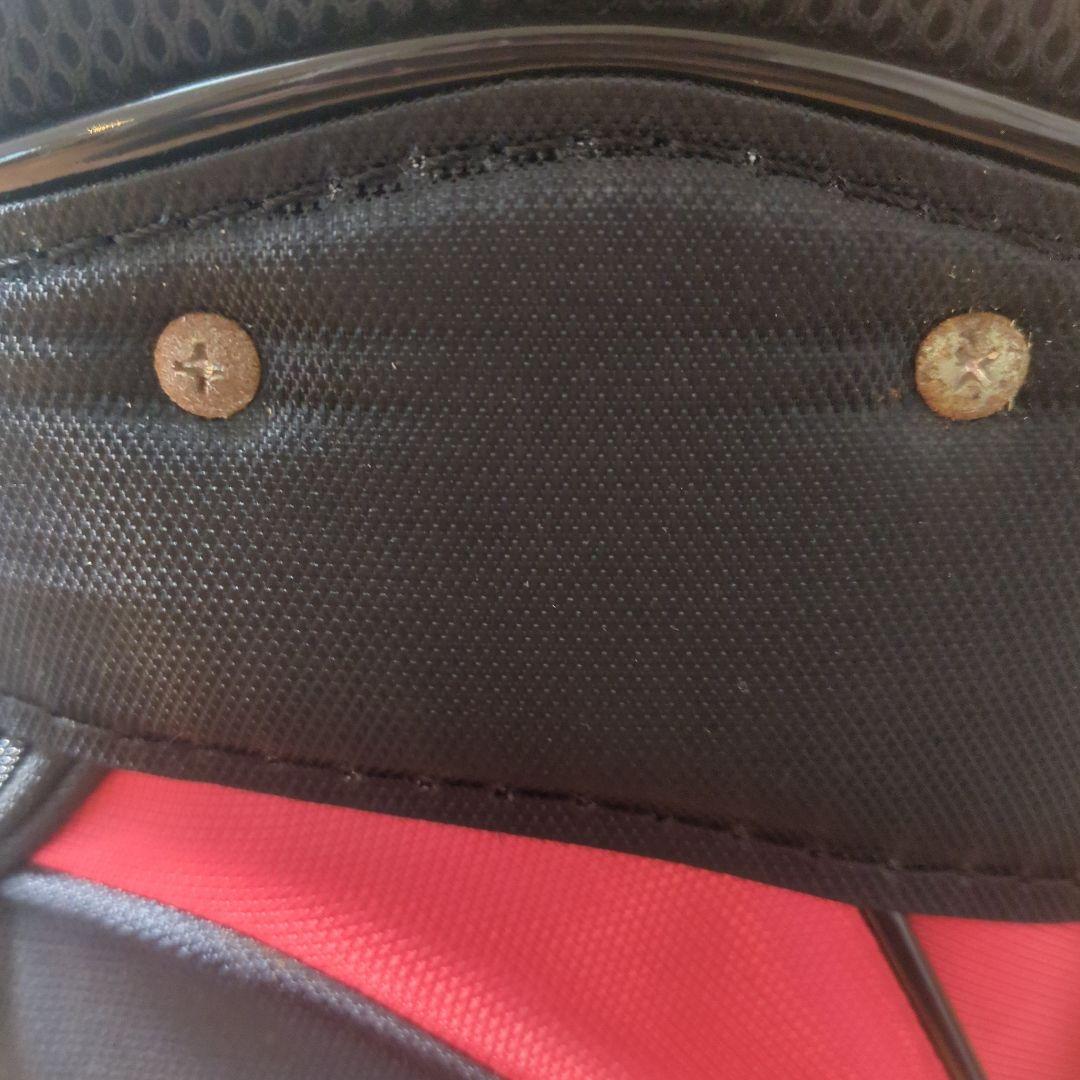 BRIDGESTONE ゴルフ キャディバッグ ブラック/レッド