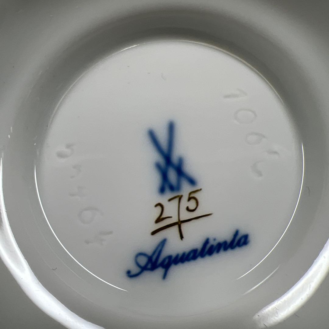 マイセン　カップ6点セット　共箱　高さ約8㎝　東Y7-0717③