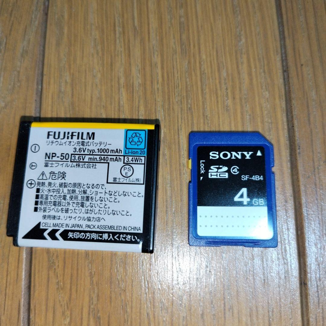 FUJIFILM FINEPIX F80 EXR 本体 バッテリー 充電器付き