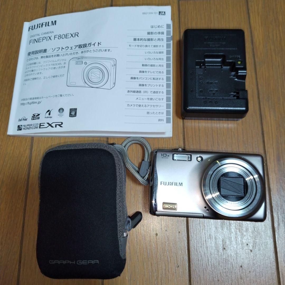 FUJIFILM FINEPIX F80 EXR 本体 バッテリー 充電器付き