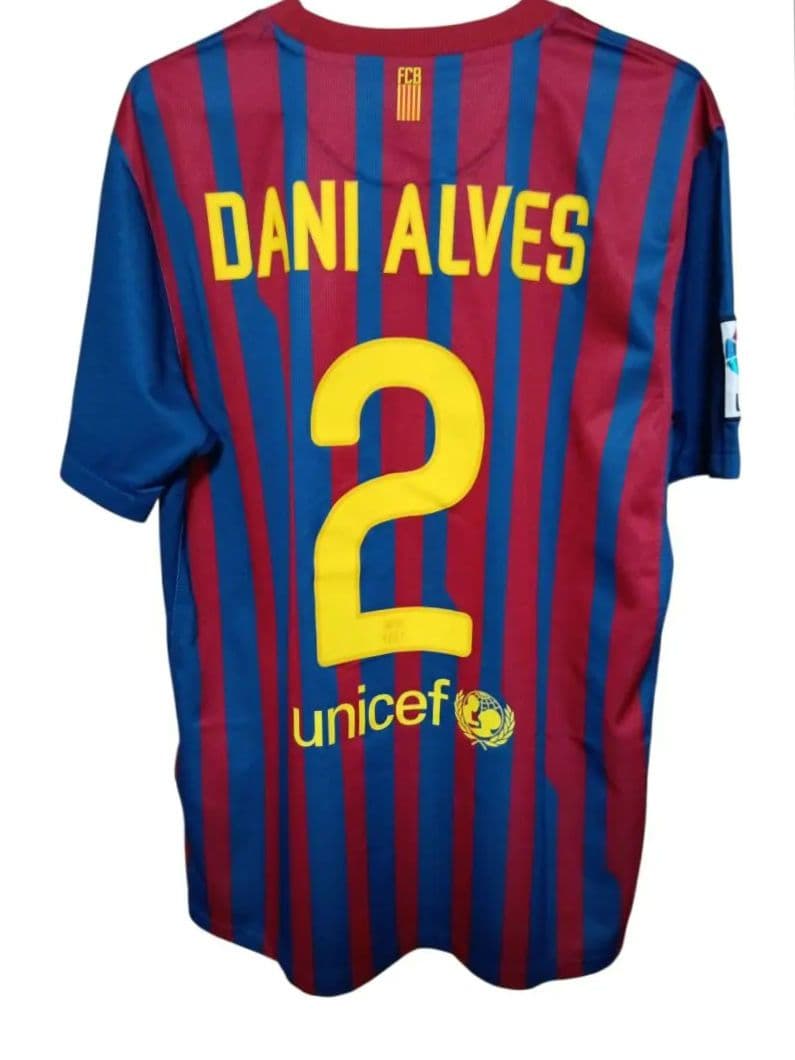 NIKE FC バルセロナユニフォーム ダニエルアウベス 古着