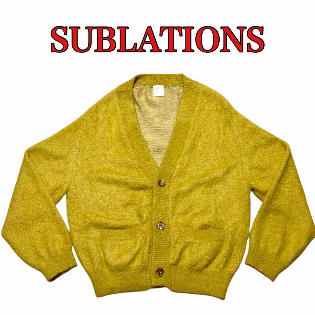 定価60500円SUBLATIONS モヘアカーディガン野村訓市サブレーションズ
