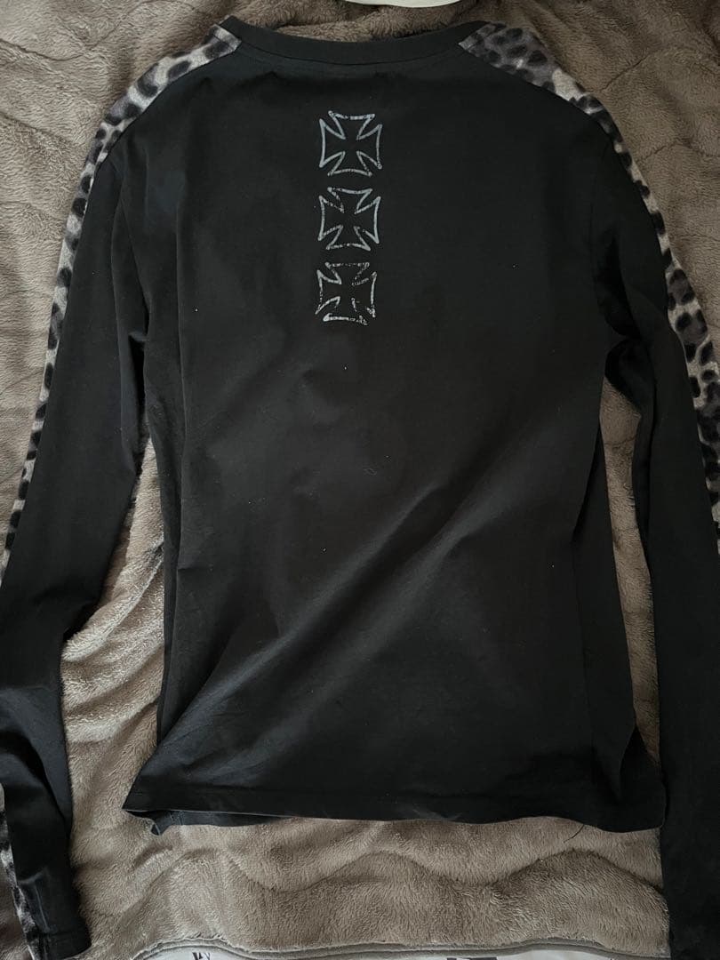 希少 ロンT Y2K グランジ お兄系 archive レオパード 新 発売