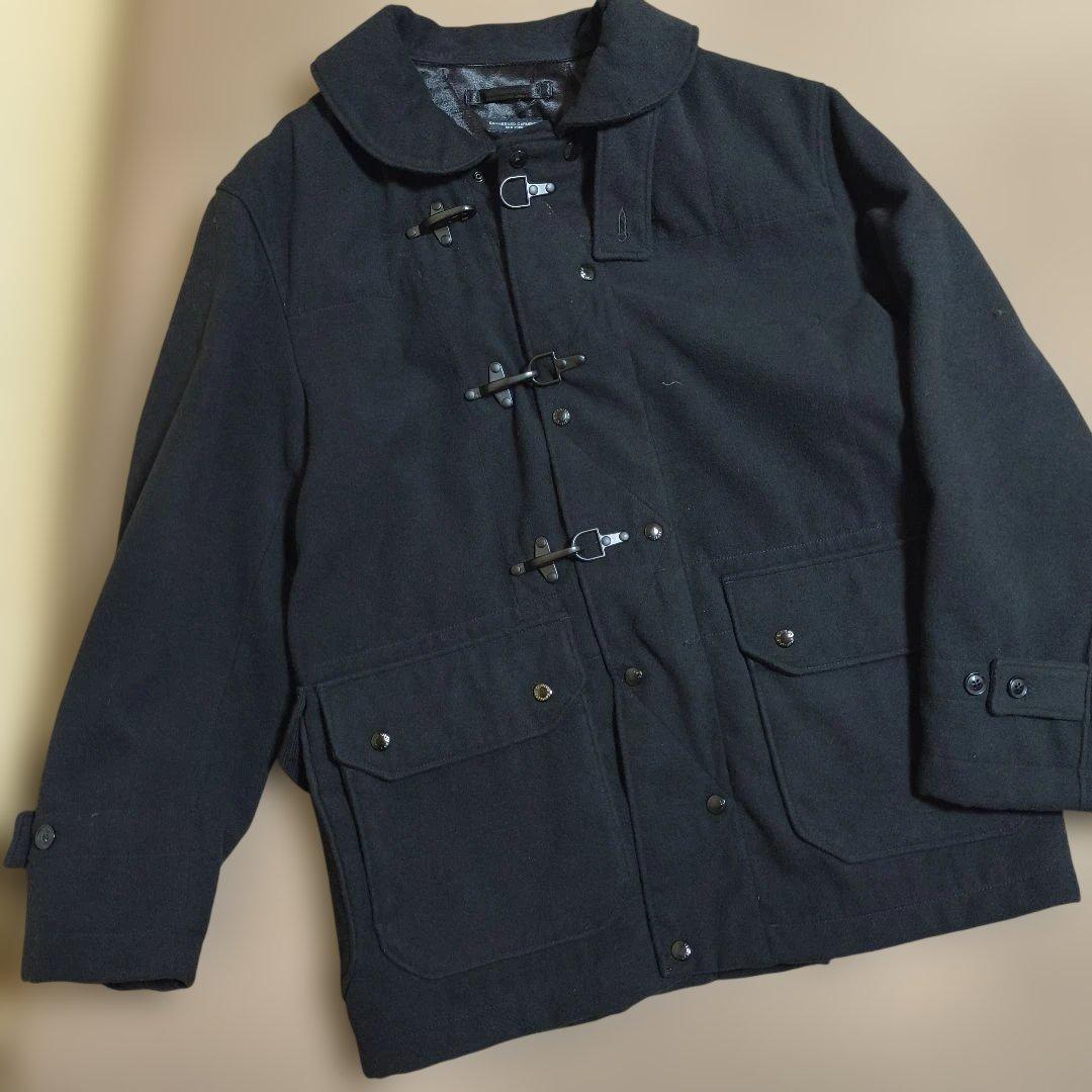 ジャケット・アウター Short Duffle Jacket Fake Melton