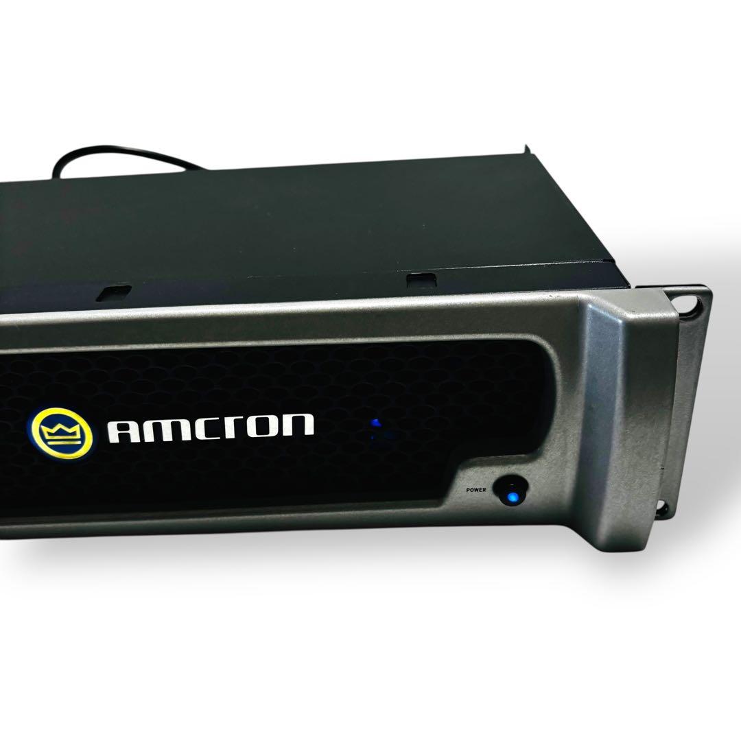 【希少/動作品】AMCRON XLS1500 パワーアンプ アムクロン 音響機材