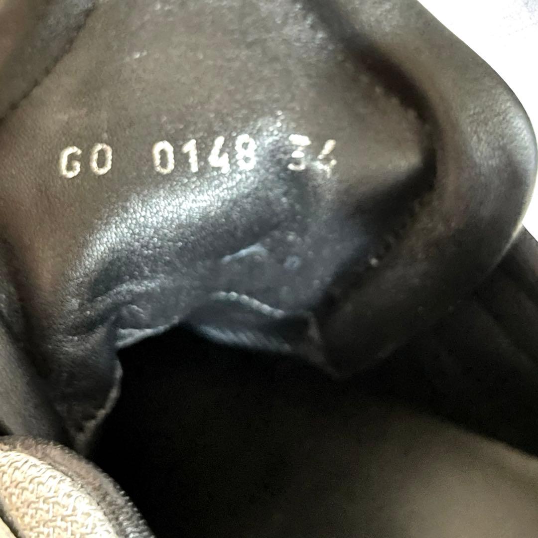 【極美品】ルイ ヴィトン スニーカーダッド レディース シルバー 34 21.5