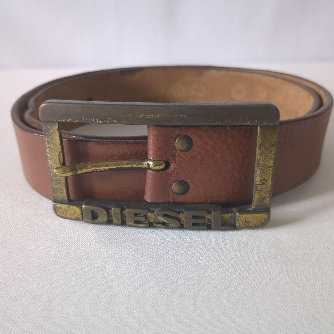 DIESEL ディーゼル メンズベルト ブラウン - メルカリ
