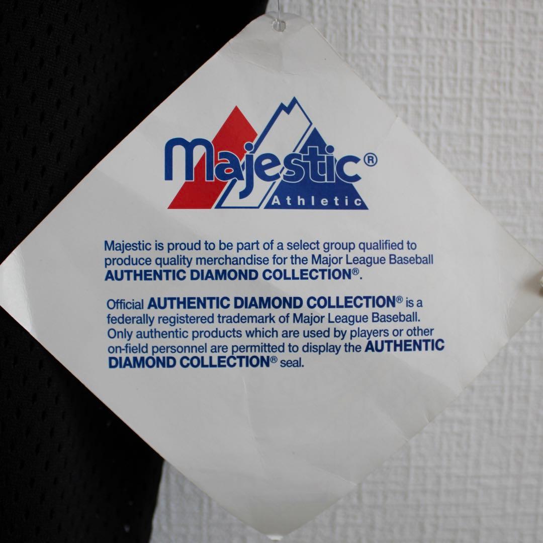 タグ付き未使用　USA製90's majestic NY.Mets ゲームシャツ