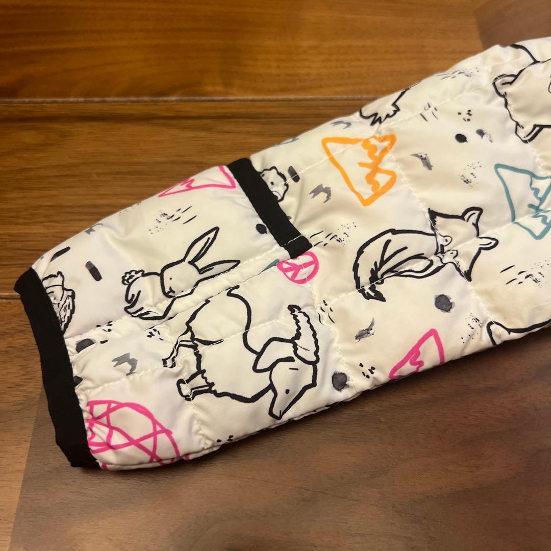 日本未発売？THE NORTH FACEベビーダウン　アウタースノーウェア動物柄