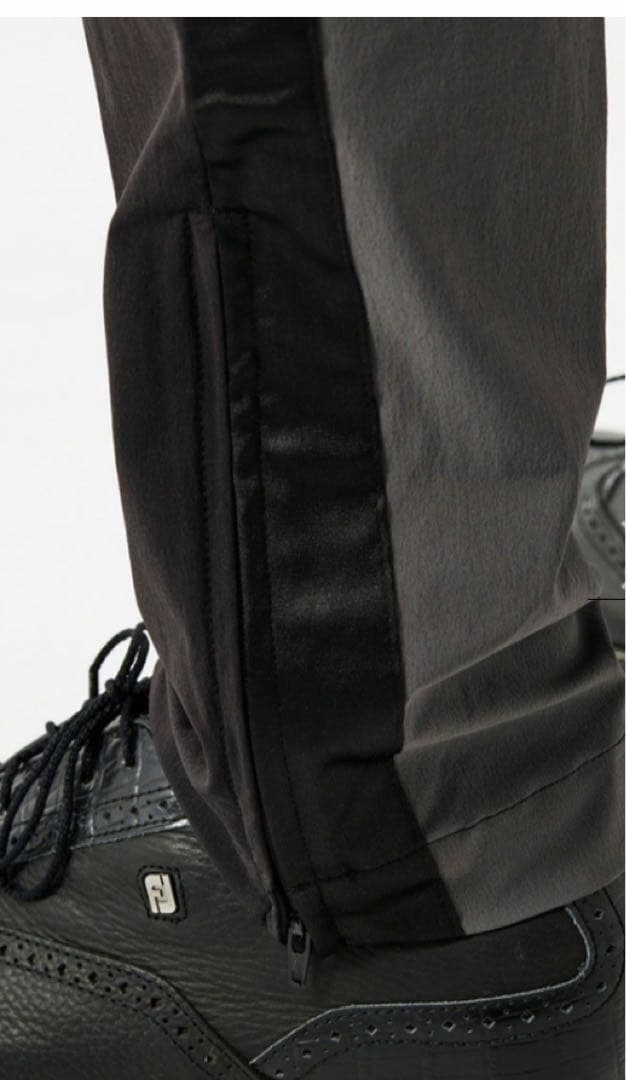 1piu1uguale3 ADP ZIP SLACKS BLACK サイズM