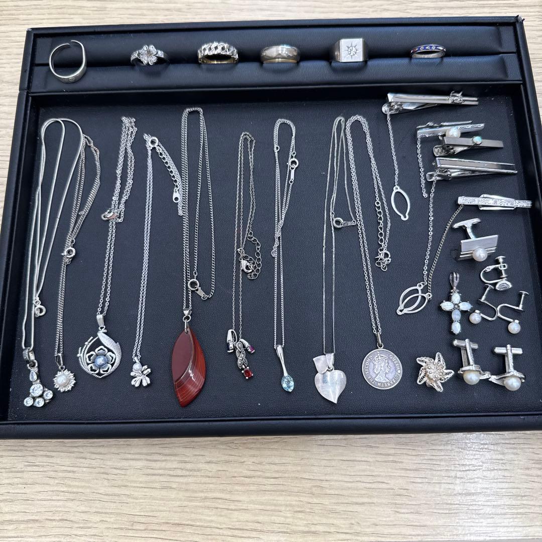 silver、925、メッキ いろいろおまとめ ジュエリーセット - メルカリ