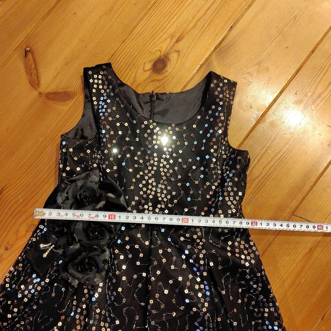 120cm　豪華♡スパンコールが上品に輝くドレス