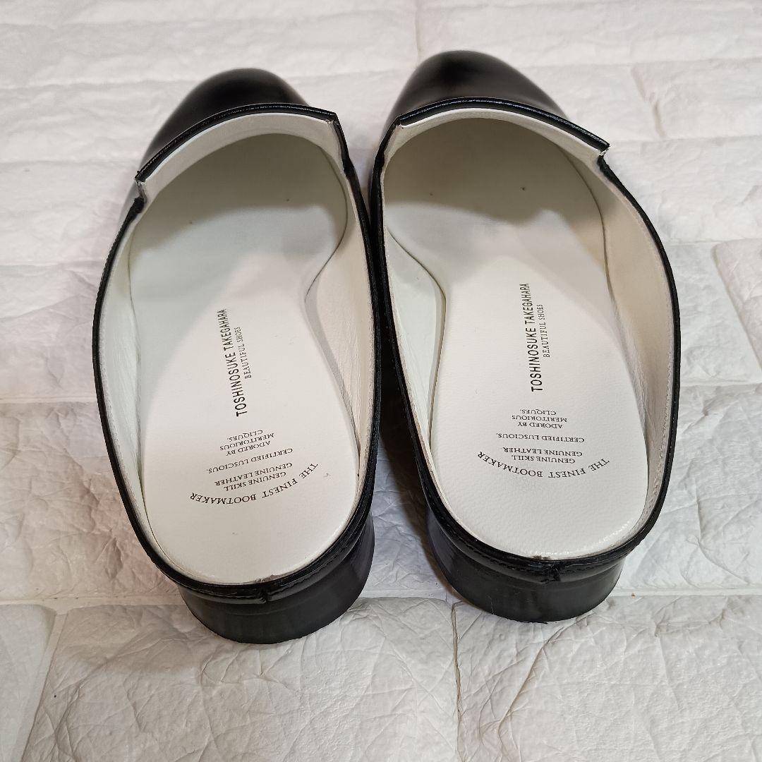 美品　ビューティフルシューズ　タケガハラトシノスケ　ミュール　サンダル