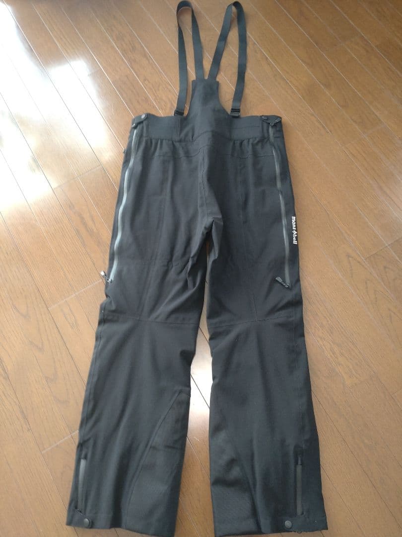 mont-bell 黒 ドライテックインシュレーテッドパンツ スノーボード対応