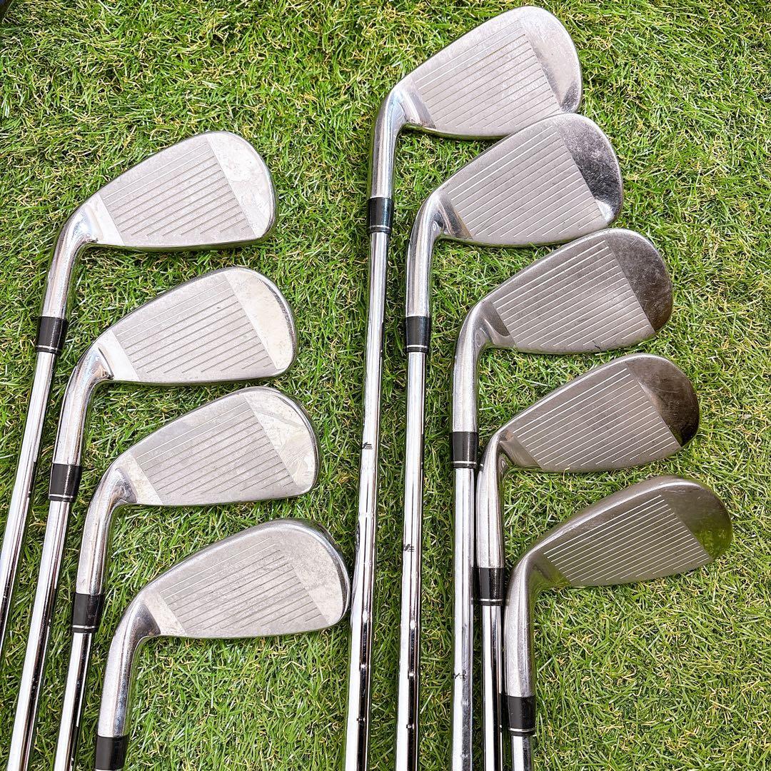 メンズゴルフクラブ　パワービルト　エアーフォースワン　アイアン9本セット