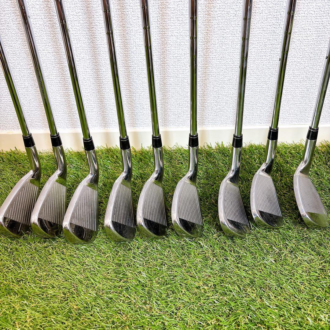 メンズゴルフクラブ　パワービルト　エアーフォースワン　アイアン9本セット