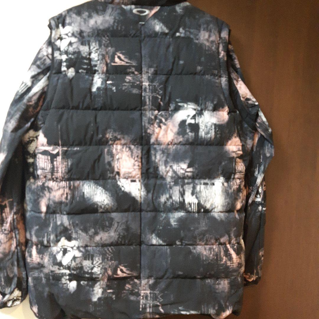 新品　オークリーゴルフ　2way トランスフォームダウンベスト　メンズジャケット