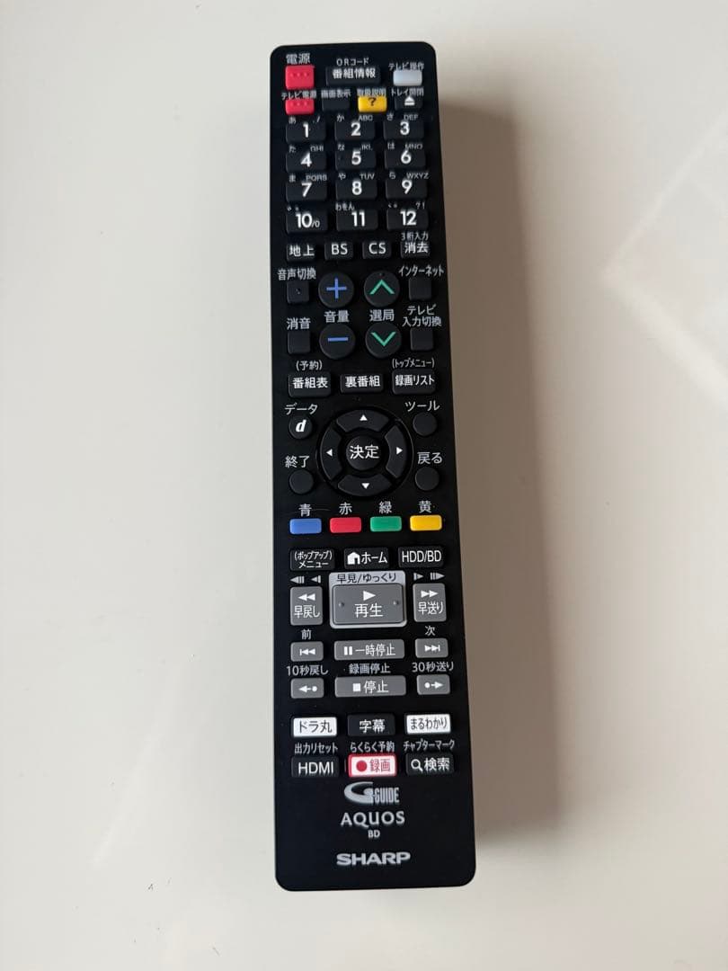 シャープ ブルーレイレコーダー AQUOS BD-NW510 2018年製