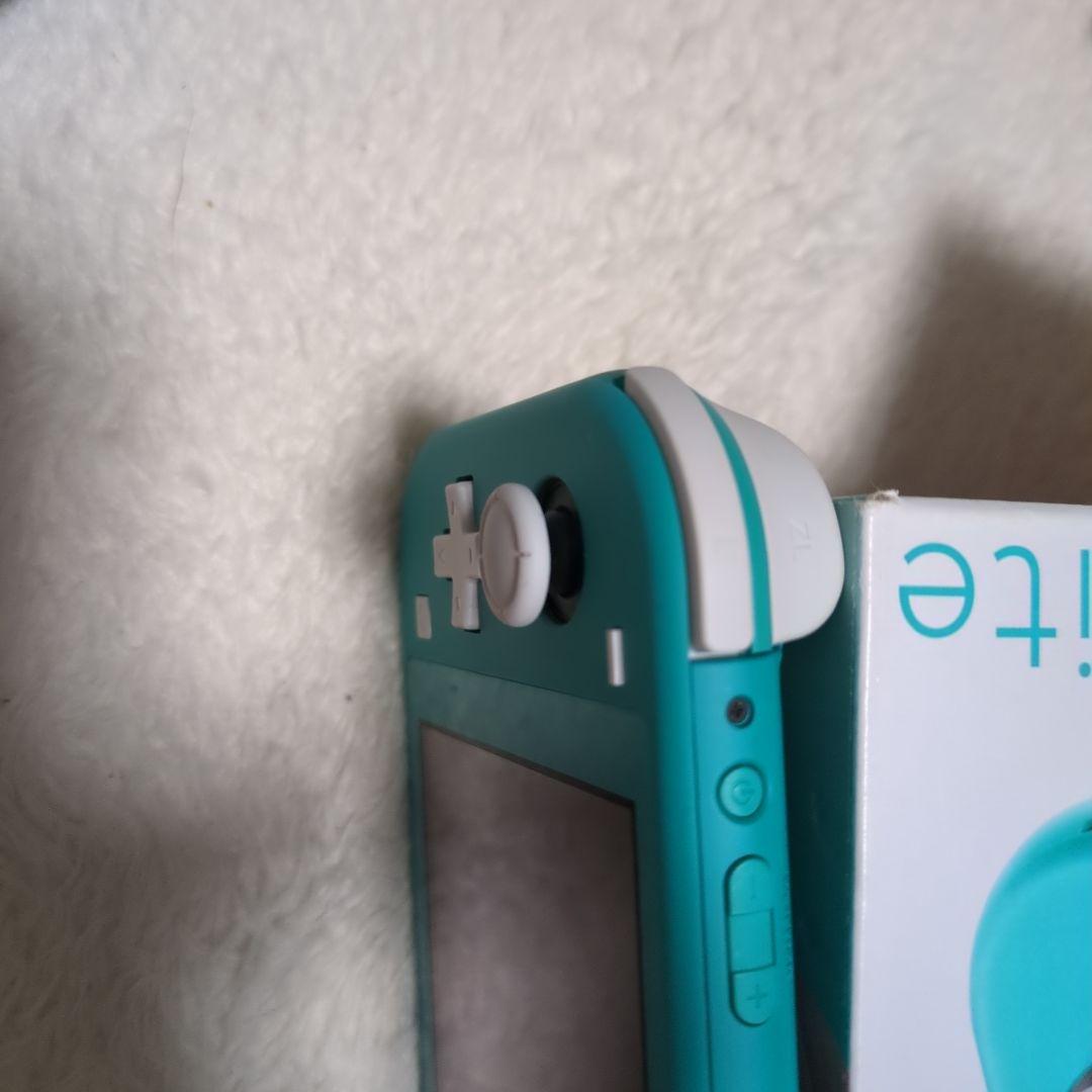 【美品】Switch Lite ターコイズ(本体、ケース、クリーナー）箱付き