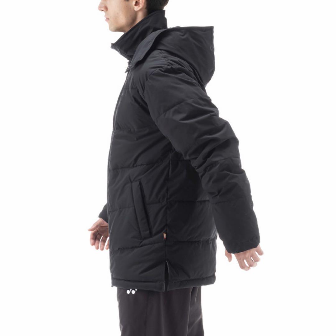 【試着のみ】YONEX ハーフコートダウンジャケット　【Lサイズ】　ブラック