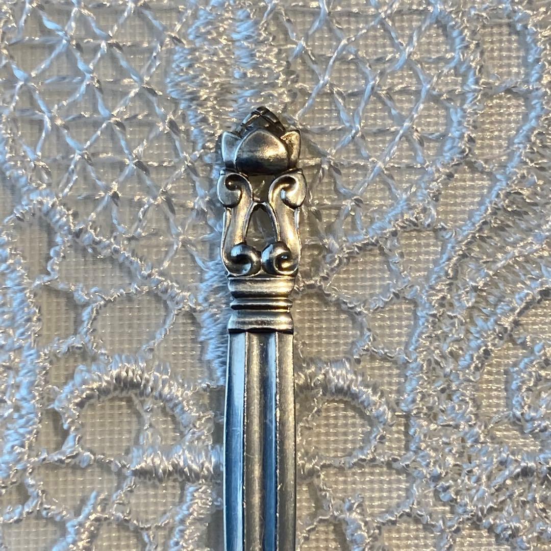 14 ジョージジェンセン　エコーン　モカスプーン6本セット