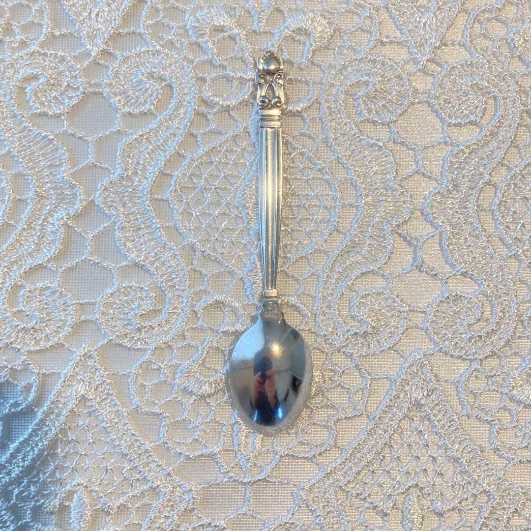 14 ジョージジェンセン　エコーン　モカスプーン6本セット