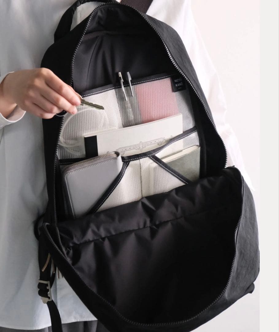 NIZYU KANO FUKUI SIWA リュック カタカナ別注　中間サイズ