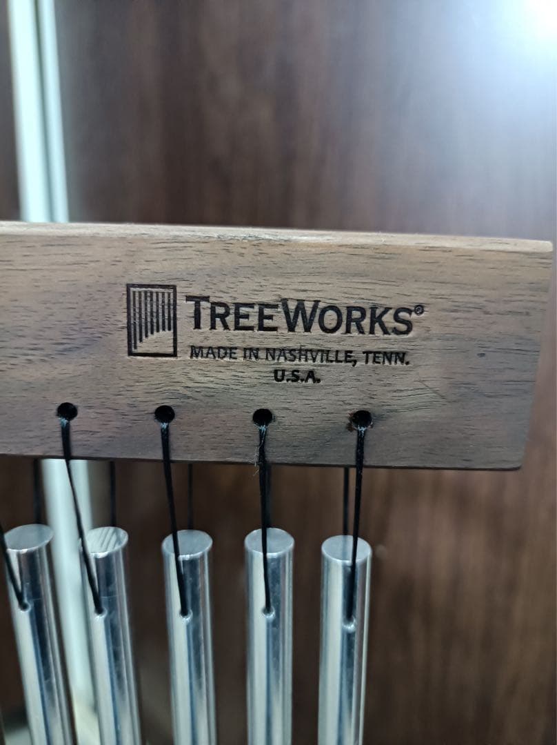 八6672【美品】 ツリーワークス バーチャイム ウインドチャイム 35本