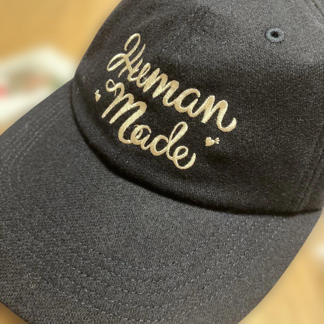 Human Made ネイビーキャップ HM30GD032 F - メルカリ