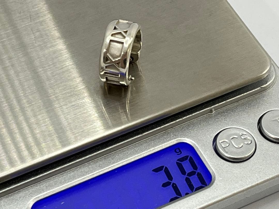 h617 オールド　ティファニー　1995 アトラス　フープ　ピアス　片耳925