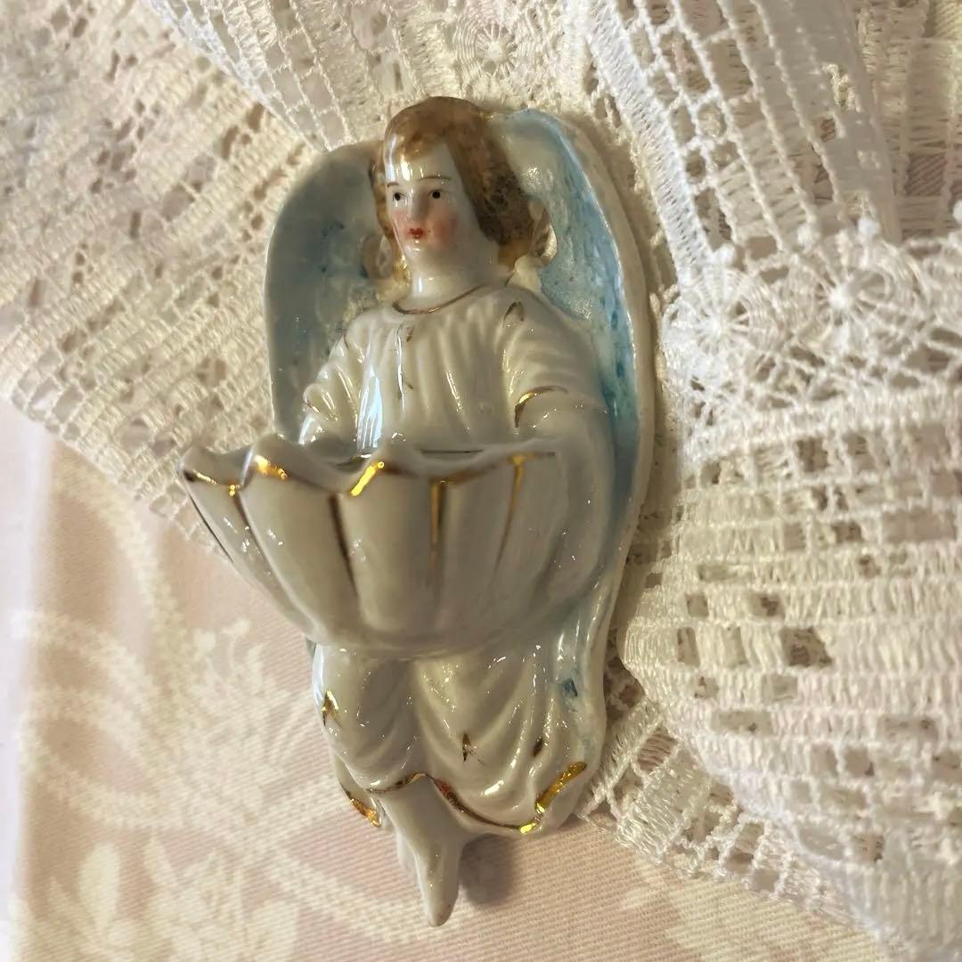 小さな天使の聖水盤 1950年代 フランスアンティーク