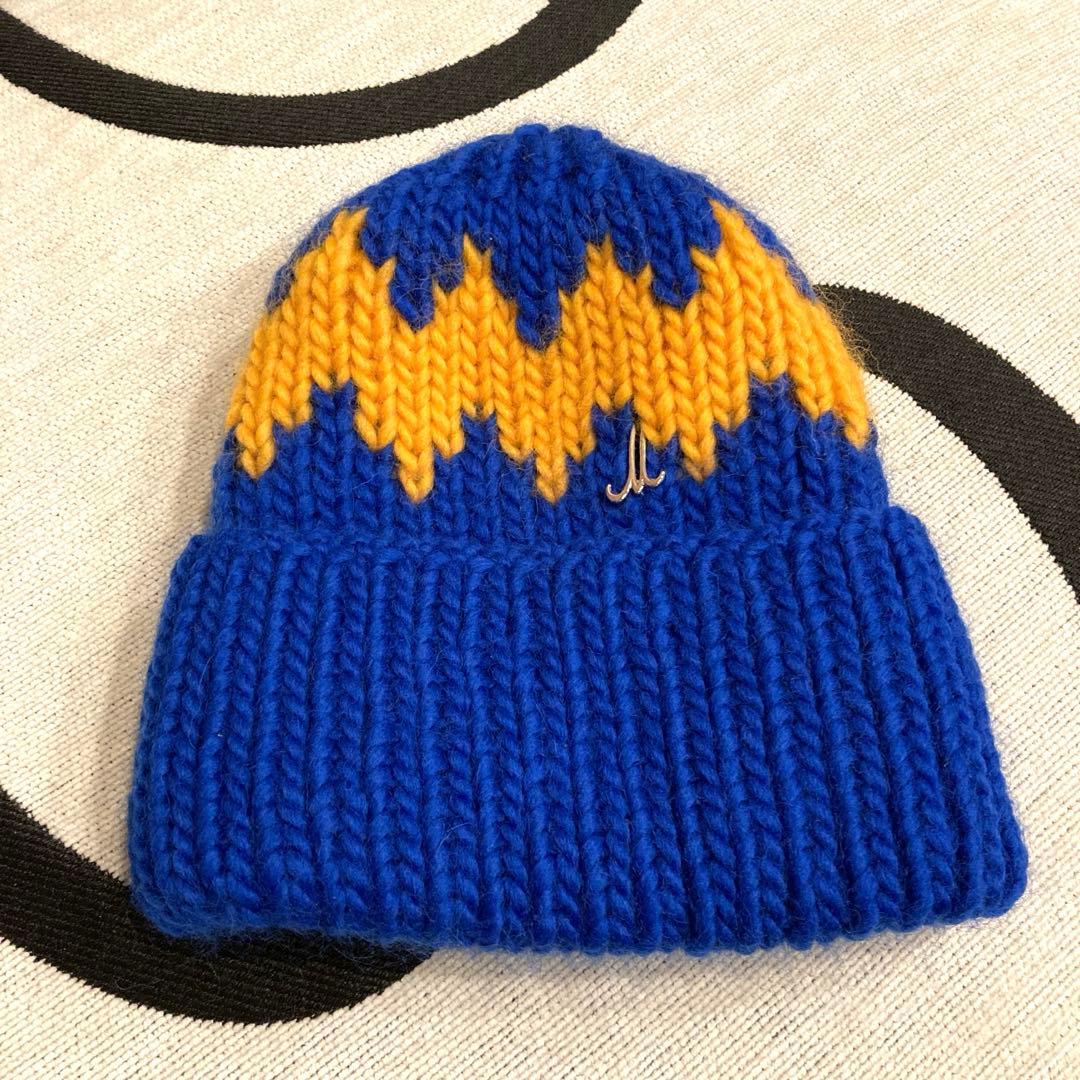 美品　MUHLBAUER ミュールバウアー ニット帽　ビーニー